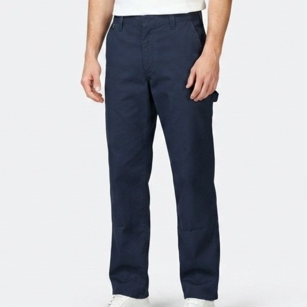 Carhartt FR Pants Mens 36x30 Navy Blue Flame Resistant Cargo Utility Workwear